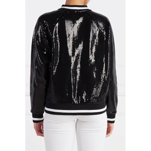 Kurtka damska DKNY czarna casual krótka bez kaptura jesienna