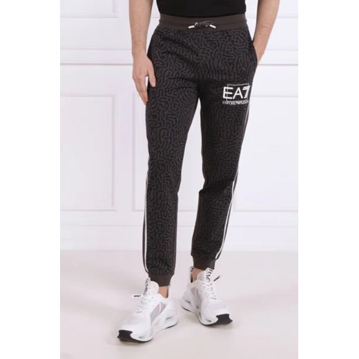 EA7 Spodnie dresowe | Regular Fit S promocja Gomez Fashion Store