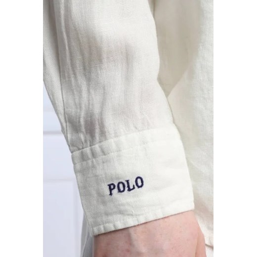 POLO RALPH LAUREN Lniana koszula | Regular Fit Polo Ralph Lauren M wyprzedaż Gomez Fashion Store