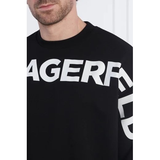 Karl Lagerfeld Bluza SWEAT CREWNECK | Regular Fit Karl Lagerfeld XL wyprzedaż Gomez Fashion Store