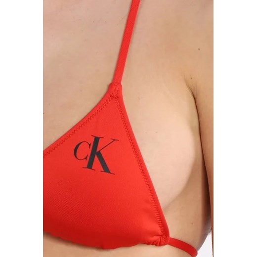 Calvin Klein Swimwear Góra od bikini CK MONOGRAM-S TRIANGLE-RP L wyprzedaż Gomez Fashion Store