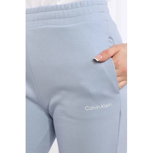 Spodnie damskie Calvin Klein bawełniane