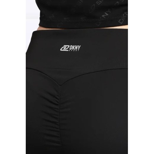 Spodnie damskie DKNY z elastanu 