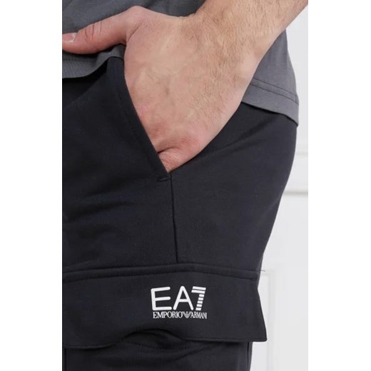 EA7 Spodnie dresowe | Regular Fit L okazyjna cena Gomez Fashion Store