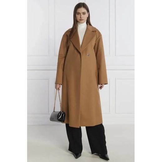 HUGO Wełniany płaszcz Mabellina | z dodatkiem kaszmiru 44 Gomez Fashion Store