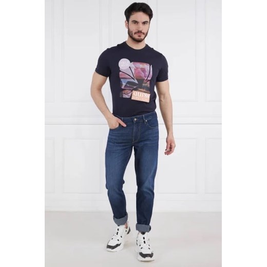 GUESS Jeansy | Tapered fit Guess 33/32 wyprzedaż Gomez Fashion Store
