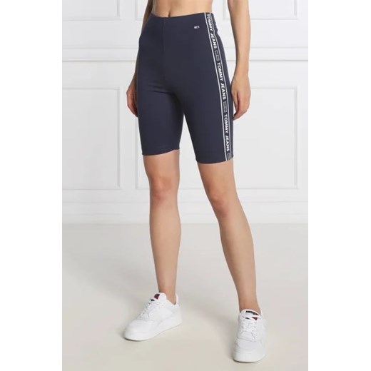 Szorty Tommy Jeans z elastanu