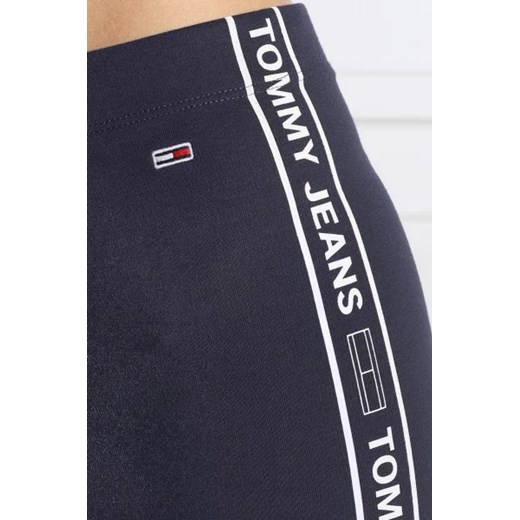 Szorty Tommy Jeans z elastanu