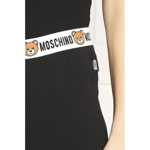 Spodnie damskie Moschino czarne 