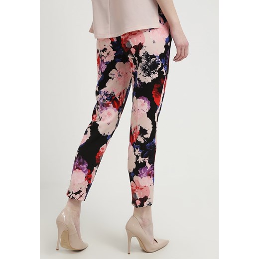 Dorothy Perkins Spodnie materiałowe multi colour zalando bezowy kwiatowy