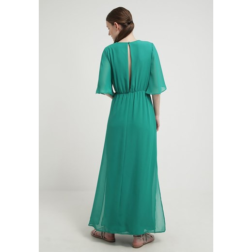 Dorothy Perkins Długa sukienka green zalando niebieski bez wzorów/nadruków