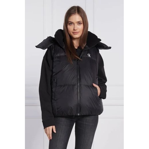 CALVIN KLEIN JEANS Puchowy bezrękawnik | Regular Fit L okazja Gomez Fashion Store