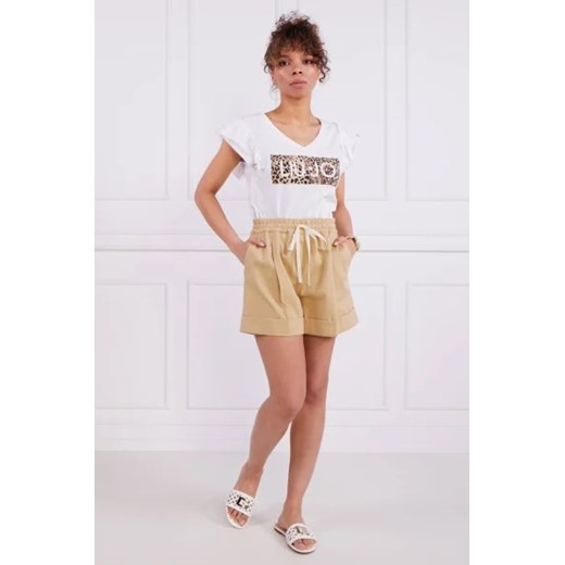 TWINSET Szorty | Regular Fit | z dodatkiem lnu Twinset 42 wyprzedaż Gomez Fashion Store