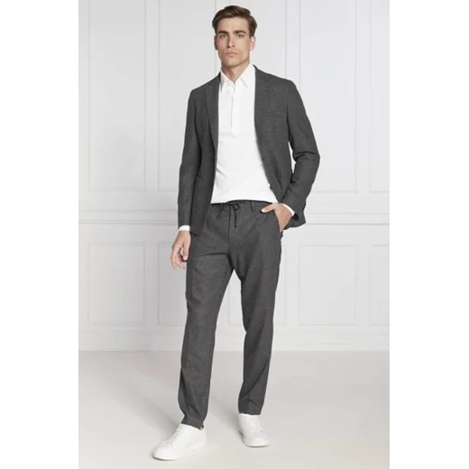 BOSS Spodnie P-Genius-DS-224 | Slim Fit | z dodatkiem wełny 52 Gomez Fashion Store