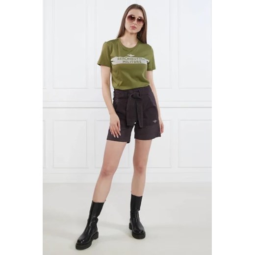 Aeronautica Militare Szorty | Regular Fit Aeronautica Militare 40 promocja Gomez Fashion Store