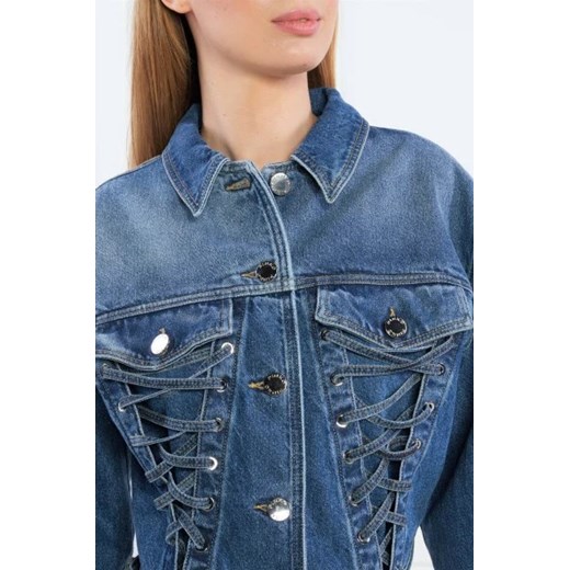 Pinko Kurtka jeansowa | Cropped Fit Pinko 36 okazja Gomez Fashion Store