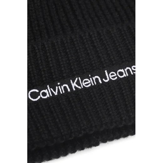 CALVIN KLEIN JEANS Czapka | z dodatkiem wełny Uniwersalny Gomez Fashion Store