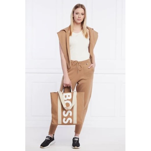 BOSS BLACK Spodnie dresowe C_Flolanda | Regular Fit M Gomez Fashion Store okazyjna cena