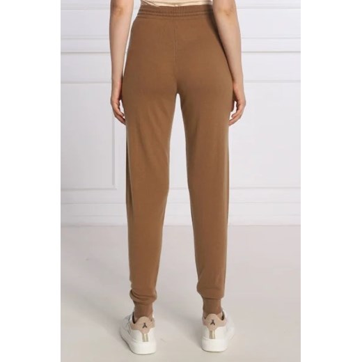 Max Mara Leisure Wełniane spodnie dresowe CERVO | Regular Fit | z dodatkiem XL okazja Gomez Fashion Store