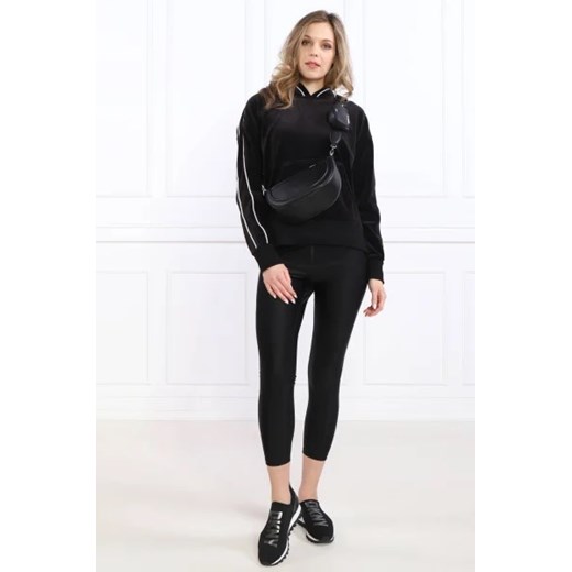 Spodnie damskie czarne DKNY nylonowe 