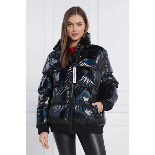 Kurtka damska Love Moschino w abstrakcyjnym wzorze