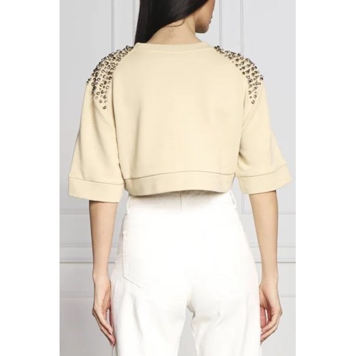 Bluza damska Pinko jesienna beżowa