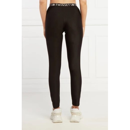 Twinset U&B Legginsy | Slim Fit M promocyjna cena Gomez Fashion Store