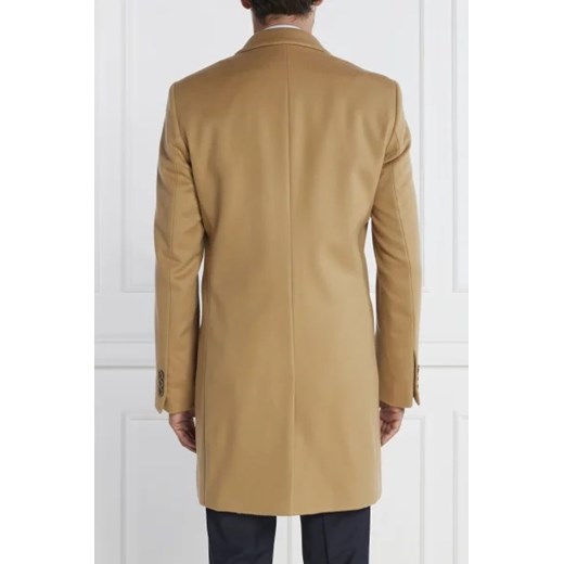 BOSS Wełniany płaszcz H Hyde | z dodatkiem kaszmiru 56 Gomez Fashion Store okazja