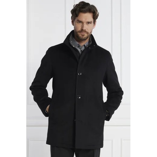 BOSS BLACK Wełniany płaszcz H-Coxtan | z dodatkiem kaszmiru 54 promocja Gomez Fashion Store