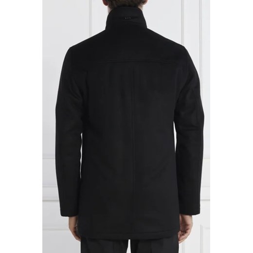 BOSS BLACK Wełniany płaszcz H-Coxtan | z dodatkiem kaszmiru 48 wyprzedaż Gomez Fashion Store