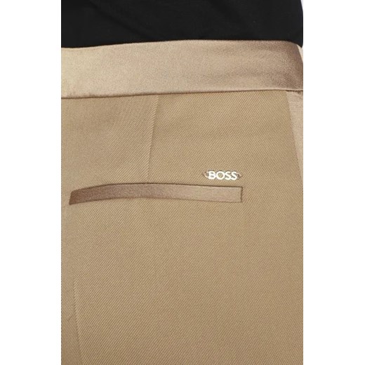 BOSS Wełniane spodnie Tackea | Regular Fit 34 okazyjna cena Gomez Fashion Store
