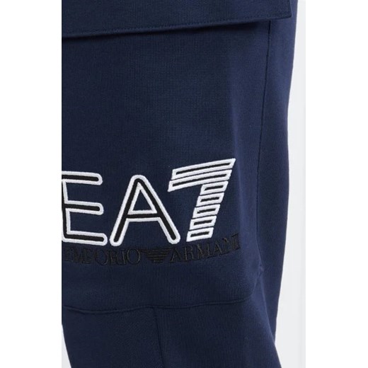 EA7 Spodnie dresowe | Regular Fit M okazyjna cena Gomez Fashion Store
