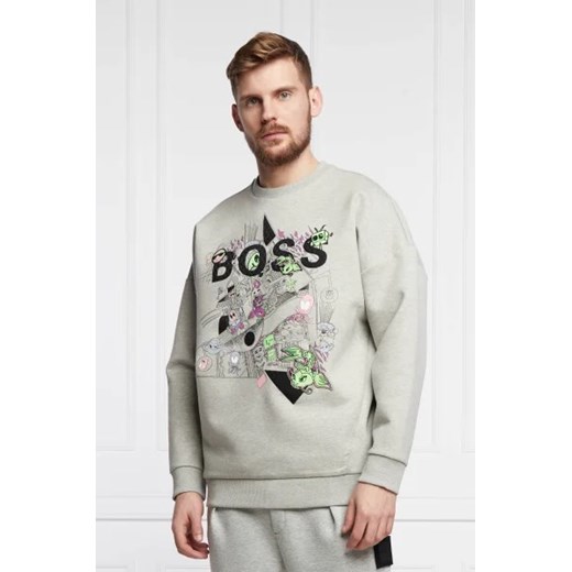 BOSS GREEN Bluza Salbo Lotus | Regular Fit XL wyprzedaż Gomez Fashion Store