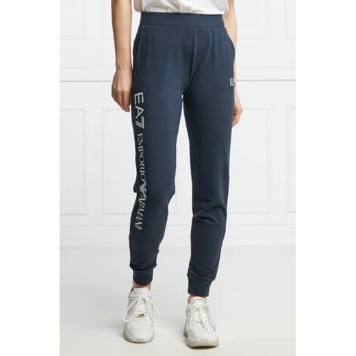 Spodnie damskie granatowe Emporio Armani