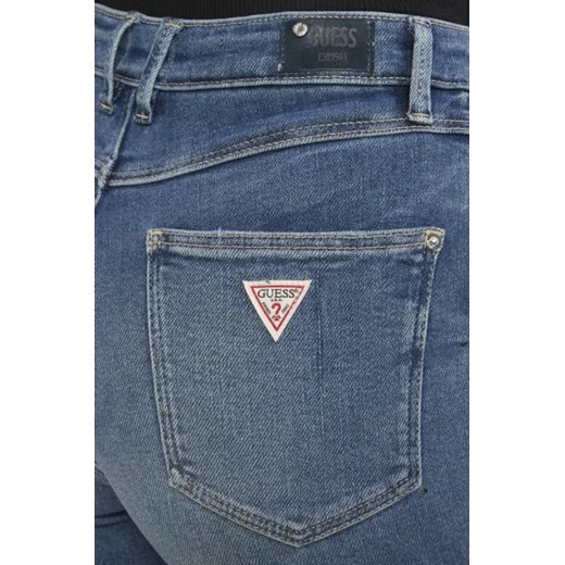GUESS JEANS Jeansy 1981 EXPOSED BUTTON | Skinny fit 26/29 promocja Gomez Fashion Store