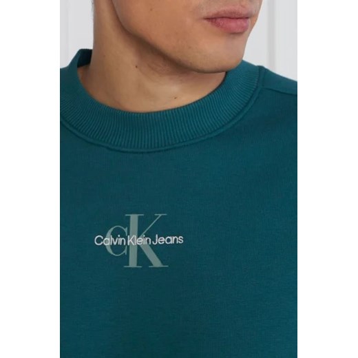 CALVIN KLEIN JEANS Bluza MONOLOGO CREW NECK | Regular Fit XXL Gomez Fashion Store