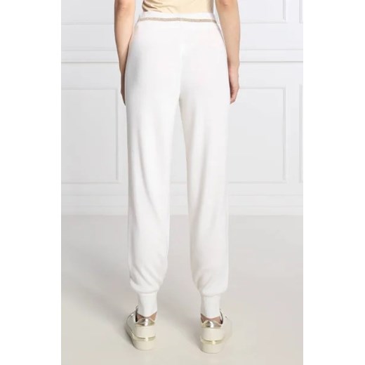 Armani Exchange Spodnie | Regular Fit | z dodatkiem wełny Armani Exchange S okazja Gomez Fashion Store