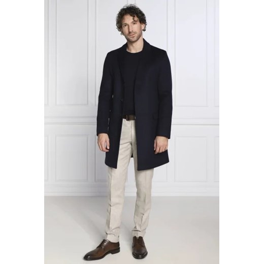 HUGO Wełniany płaszcz Migor2241 | z dodatkiem kaszmiru 54 wyprzedaż Gomez Fashion Store