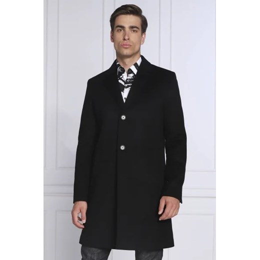 HUGO Wełniany płaszcz Malte2241 | z dodatkiem kaszmiru 48 Gomez Fashion Store promocja