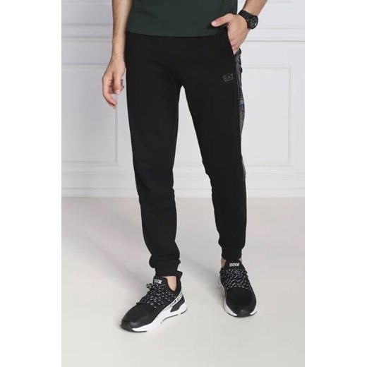 EA7 Spodnie dresowe | Regular Fit L Gomez Fashion Store promocja