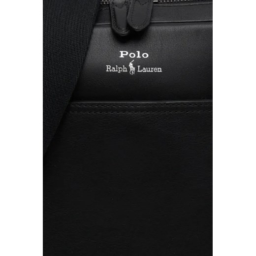 Torba na laptopa Polo Ralph Lauren skórzana 