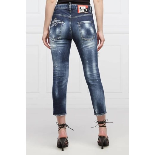 Dsquared2 Jeansy Cool Girl | Regular Fit | low rise Dsquared2 38 okazja Gomez Fashion Store