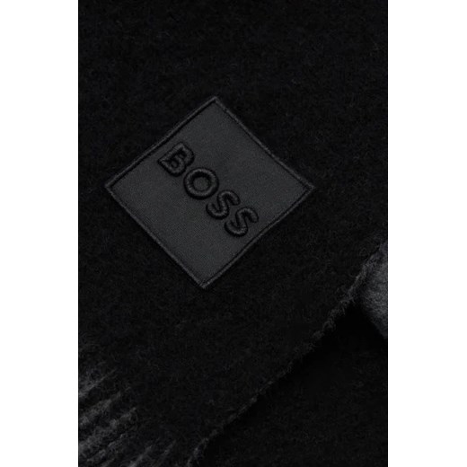 BOSS BLACK Wełniany szal Mattias OS wyprzedaż Gomez Fashion Store