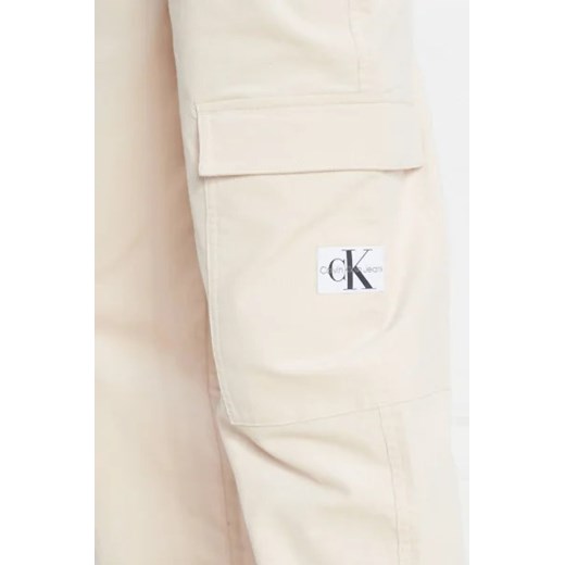 CALVIN KLEIN JEANS Spodnie | Regular Fit L okazyjna cena Gomez Fashion Store