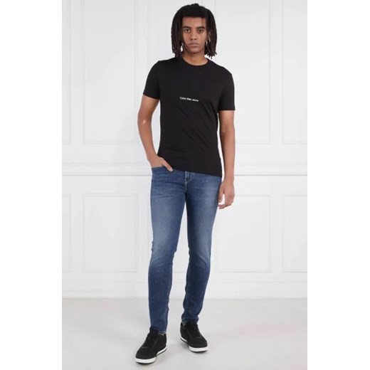 Jeansy męskie Calvin Klein z elastanu