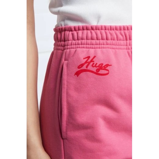 HUGO Spodnie dresowe Nigia | Relaxed fit L okazyjna cena Gomez Fashion Store