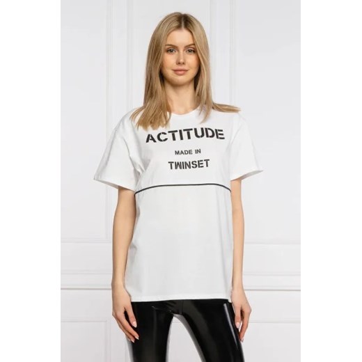 Twinset Actitude T-shirt | Regular Fit S Gomez Fashion Store okazja