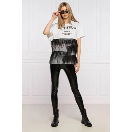 Twinset Actitude T-shirt | Regular Fit S Gomez Fashion Store wyprzedaż