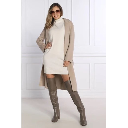 Marella SPORT Sukienka SANREMO | z dodatkiem wełny i kaszmiru L Gomez Fashion Store wyprzedaż