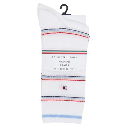 Tommy Hilfiger Skarpety 2-pack TH WOMEN SOCK 2P COASTAL STRIPE TENCEL Tommy Hilfiger 35-38 wyprzedaż Gomez Fashion Store